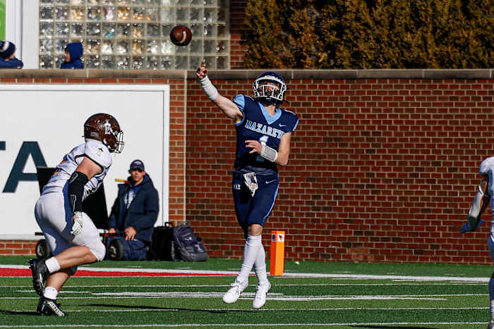 Nazareth Academy Joliet Catholic Illinois 5A football November 25 2023 Nate Latsch 24427